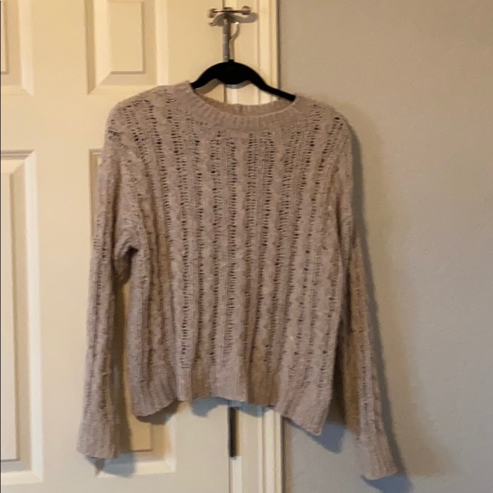 American Eagle Women’s Cable Knit Sweater